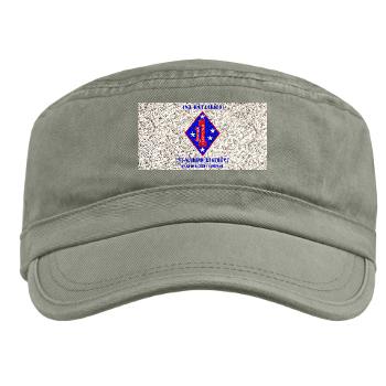 HQC1MR - A01 - 01 - HQ Coy - 1st Marine Regiment with Text - Military Cap - Click Image to Close